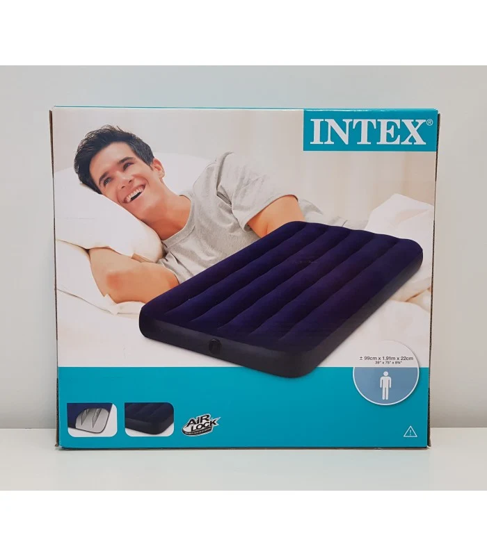 Intex Materasso Flock Singolo