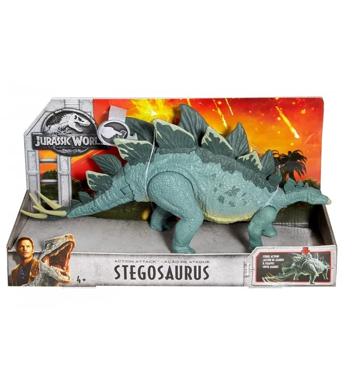Jurassic World Azione E Attacco - Stegosaurus