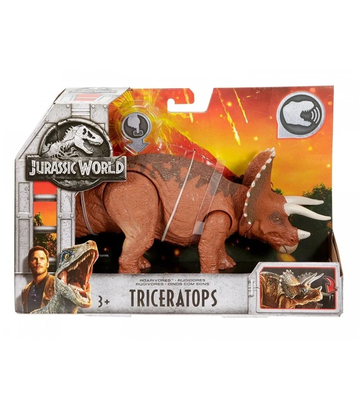 Jurassic World - Dinosauri Con Suoni - Triceratops
