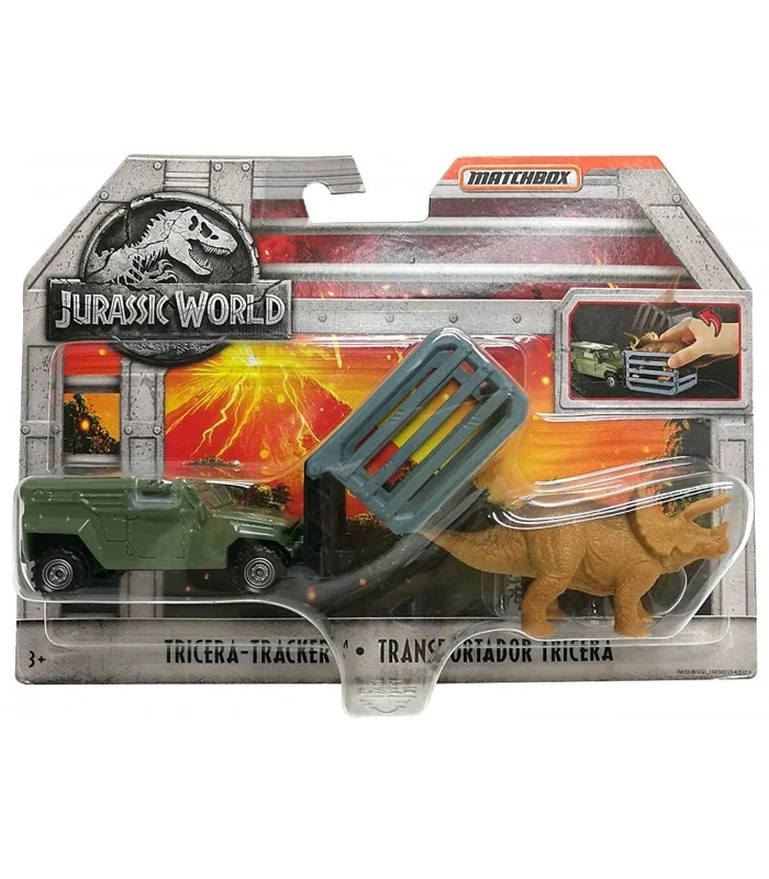 Jurassic World Trasportatore Dino - Tricera