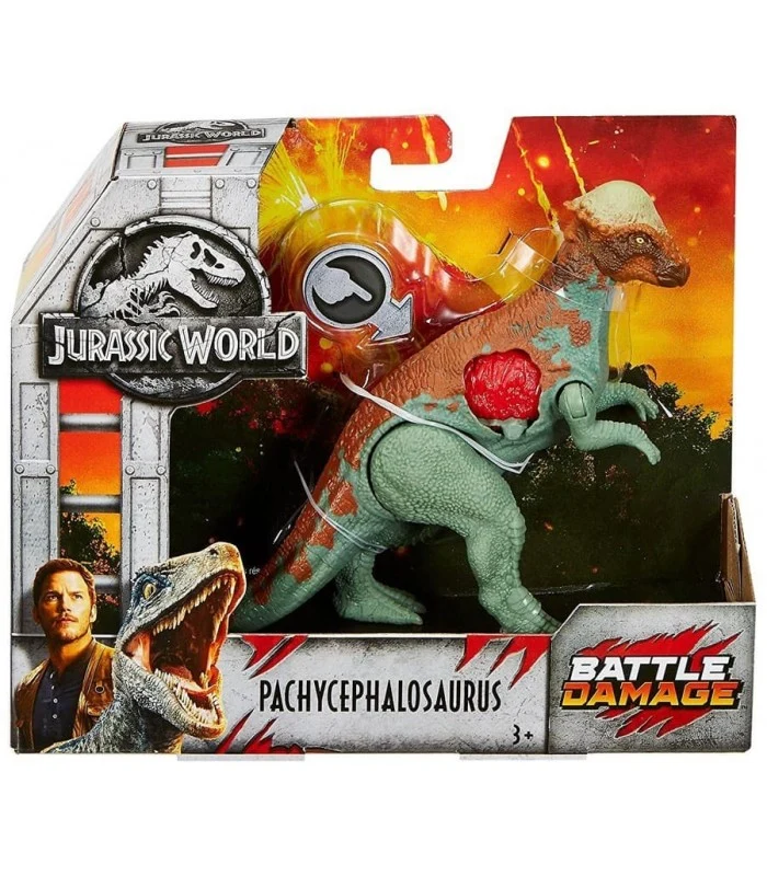 Jurassic World - Ferite Da Combattimento - Dinosauro Pachycephalosaurus