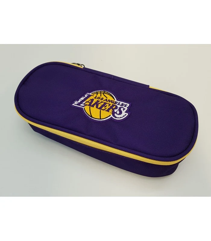Astuccio Ovale Organizzato Nba Los Angeles Lakers Viola