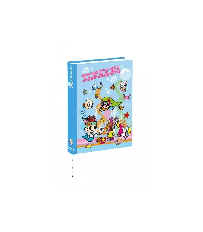 Diario Agenda Medium 16 Mesi Tokidoki Mermicorni