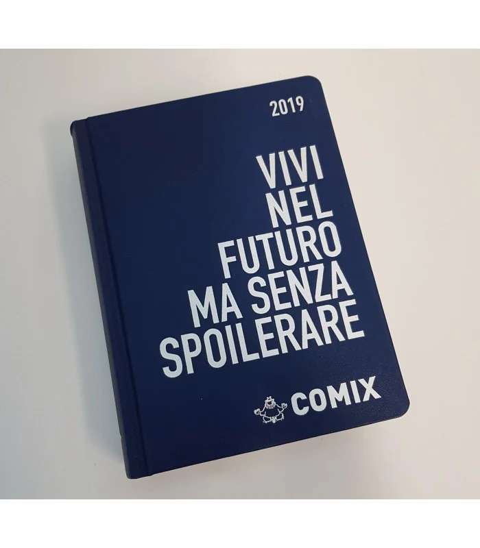 Diario Agenda Standard Comix 16 Mesi Blu 2019