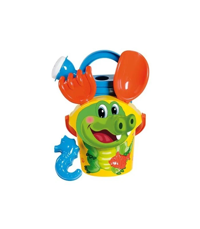 Set Mare Secchiello Baby Coccodrillo Con Accessori