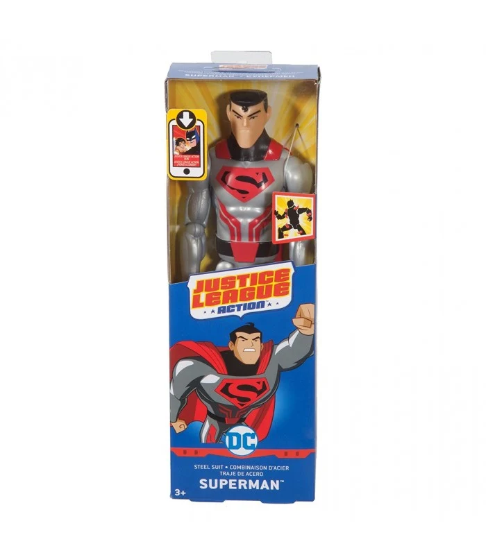 Justice League Personaggio Superman Costume In Acciaio