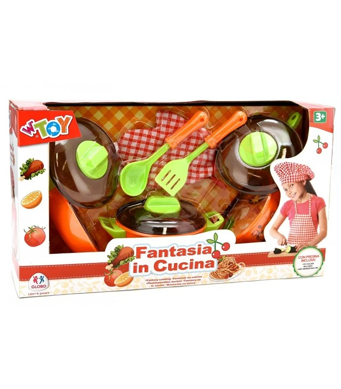 Set Fantasia In Cucina Con Accessori