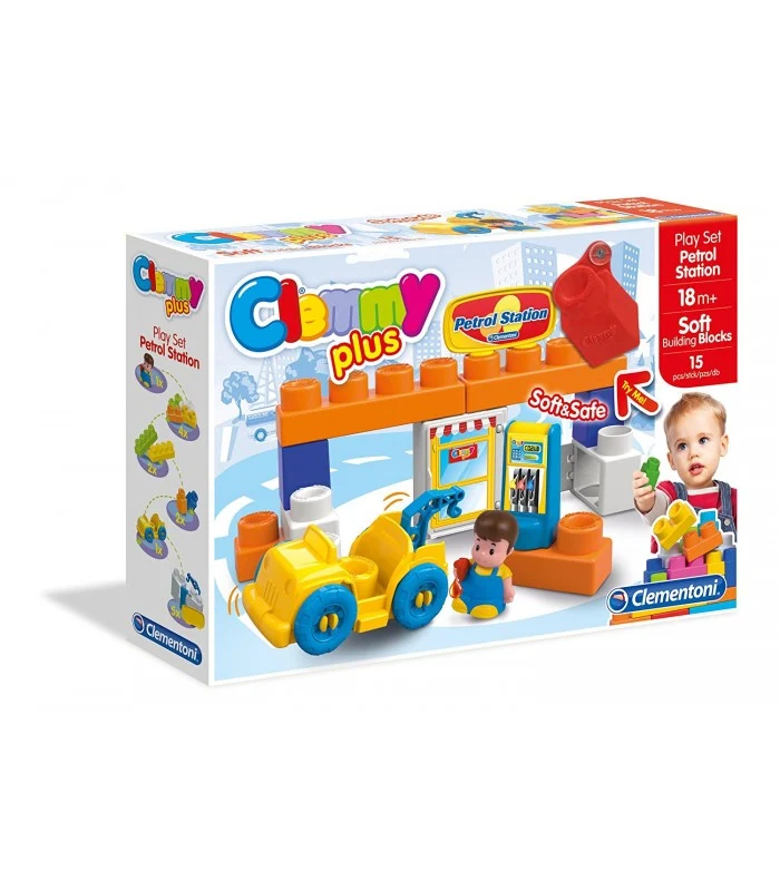 Clemmy Plus Set Petrol Station