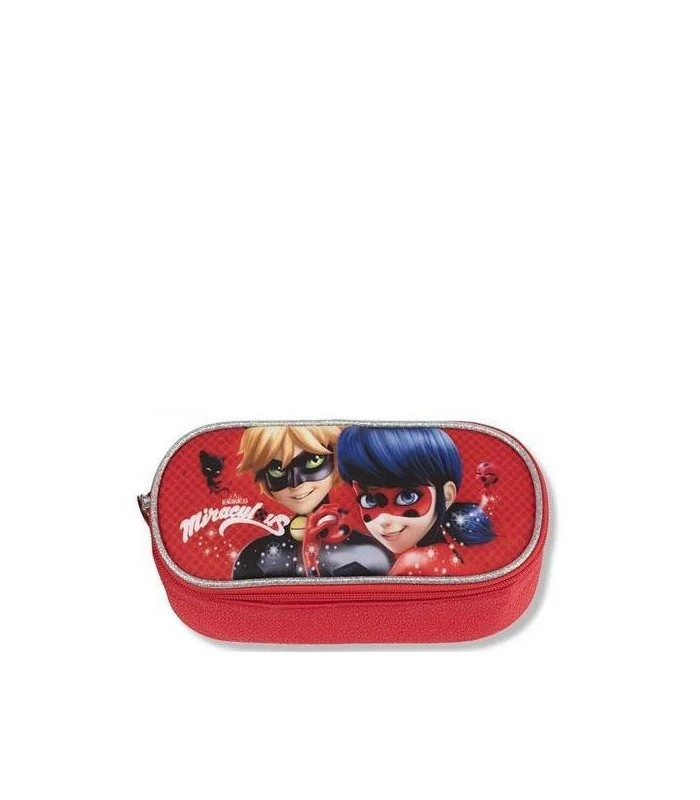Astuccio Ovale Organizzato Miraculous Ladybug