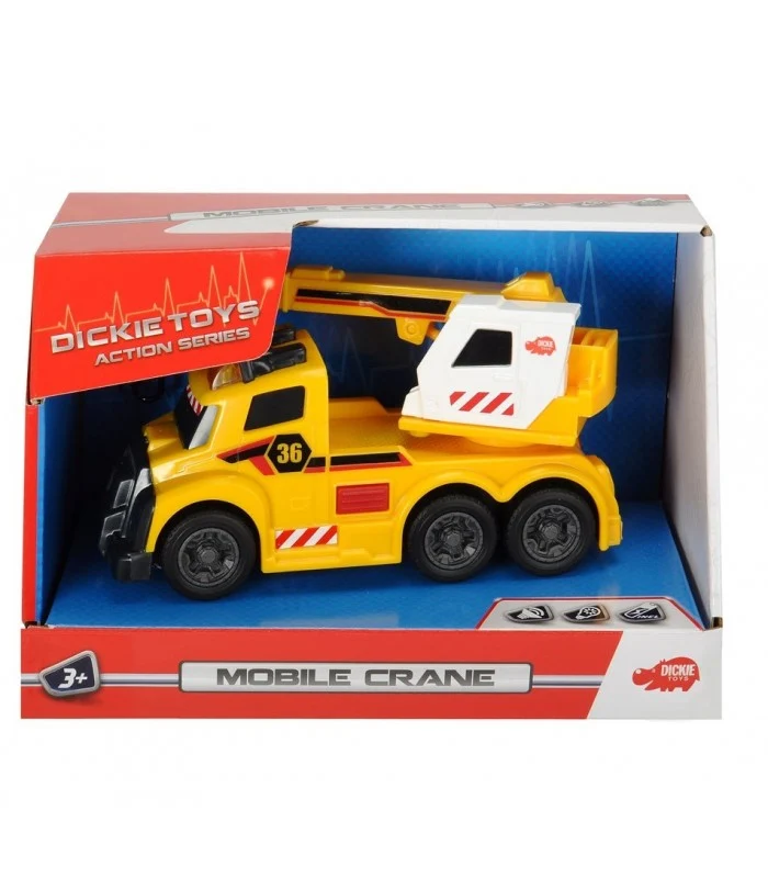 Dickie Camion Con Braccio Gru 15 Centimetri