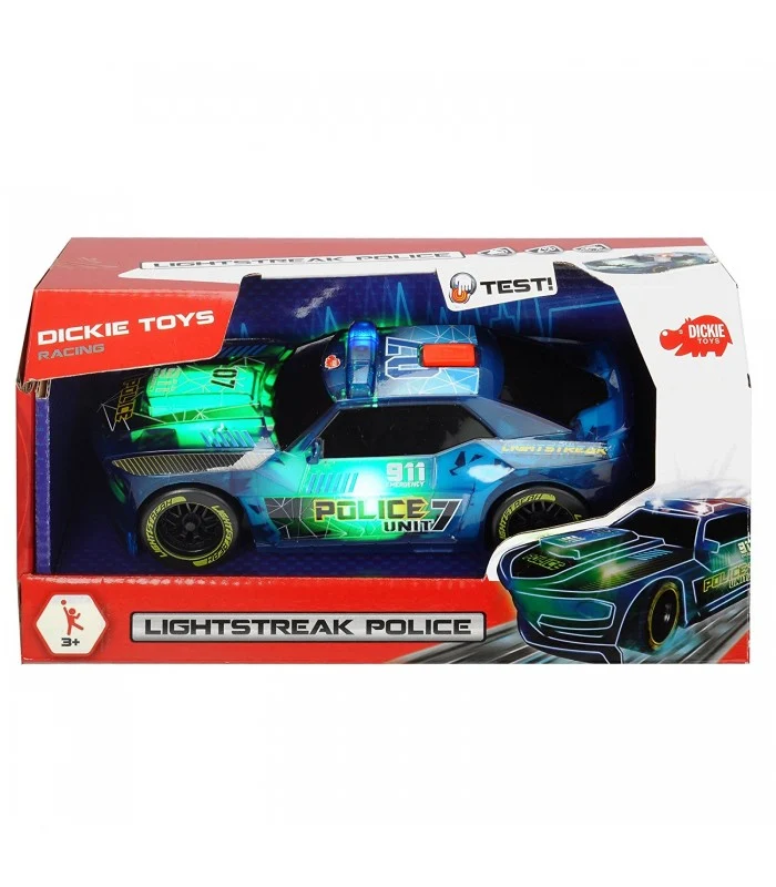 Macchina Polizia Lightstreak 20 Centimetri