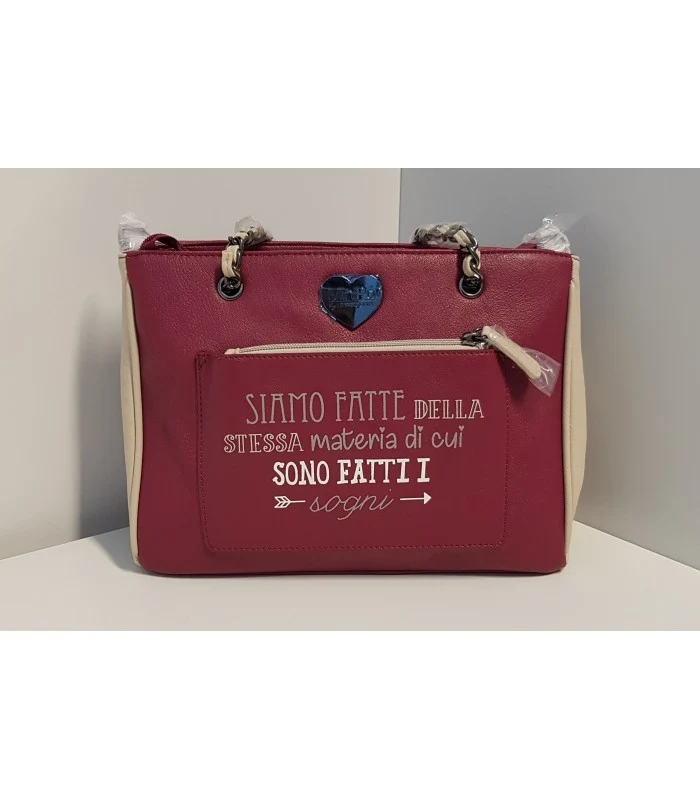 Borsa Rossa Con Tracolla Minipã