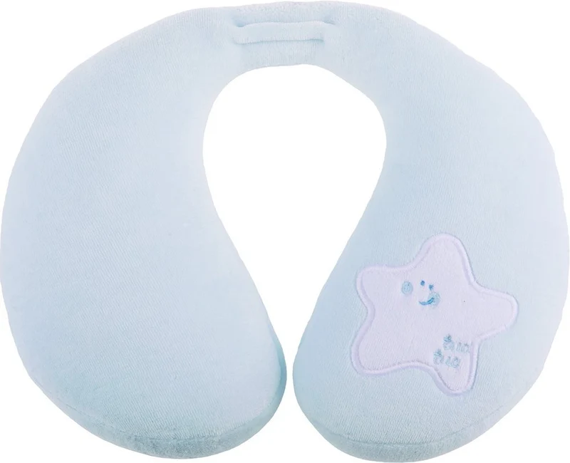 Cuscino Collarino Tuc Tuc Bambino Lunas Y Estrellas Azzurro