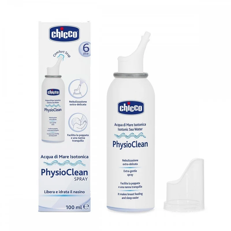 Acqua Di Mare Isotonica Chicco Physioclean Spray 100 Ml