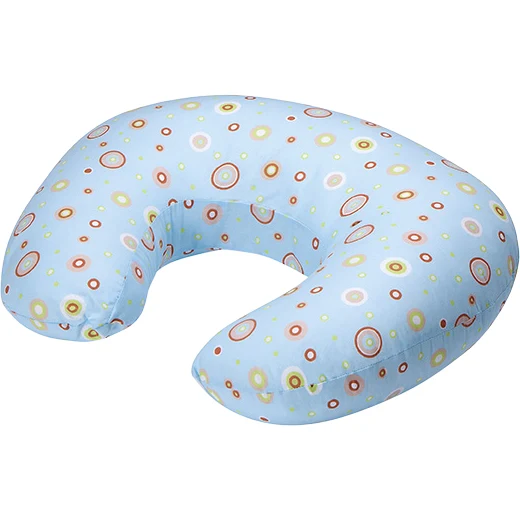 Cuscino Allattamento Pali Mamy Pois Azzurro