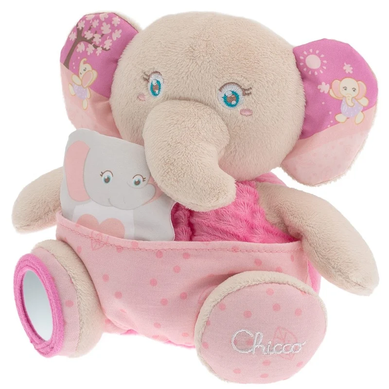 Peluche Elefante Chicco Soft Cuddles Con Marioneta