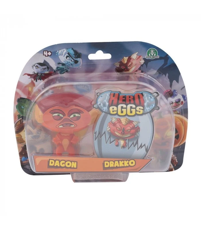 Hero Eggs Personaggi Dagon E Drakko