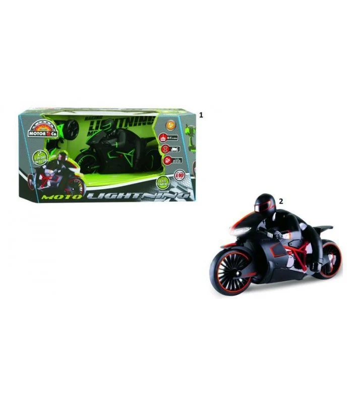 Moto Radiocomandata Lightning 2 Colori