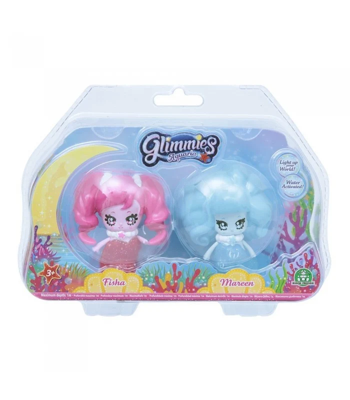Glimmes Aquaria Blister Con Personaggi Fisha E Mareen