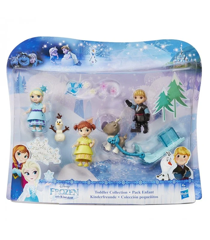 Frozen-Piccole Bambole Confezione Piccoli Amici