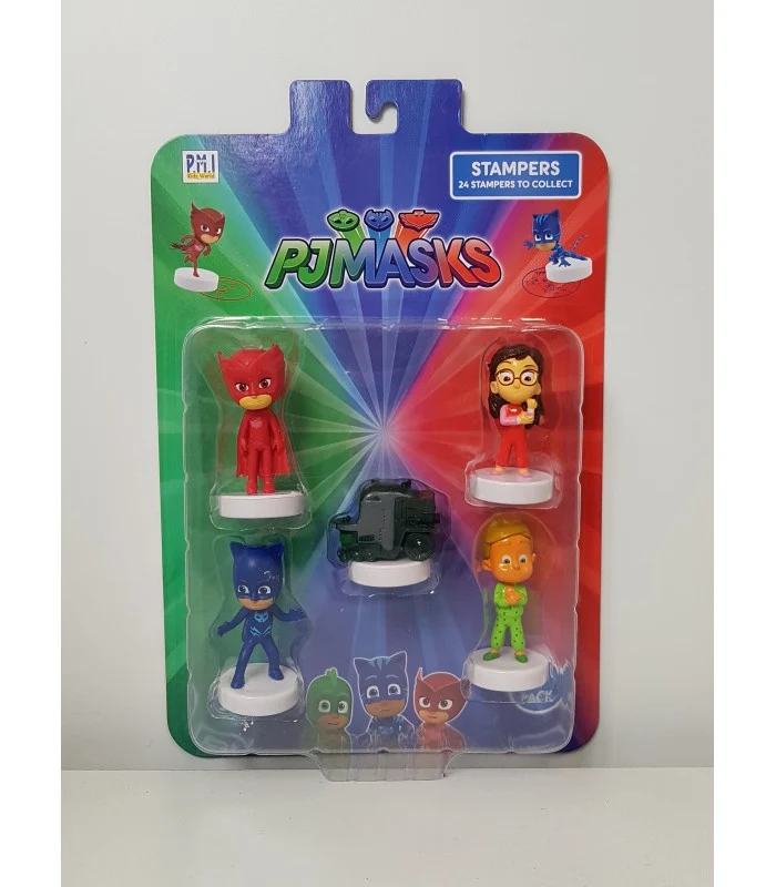 Pj Masks Blister 5 Timbrini