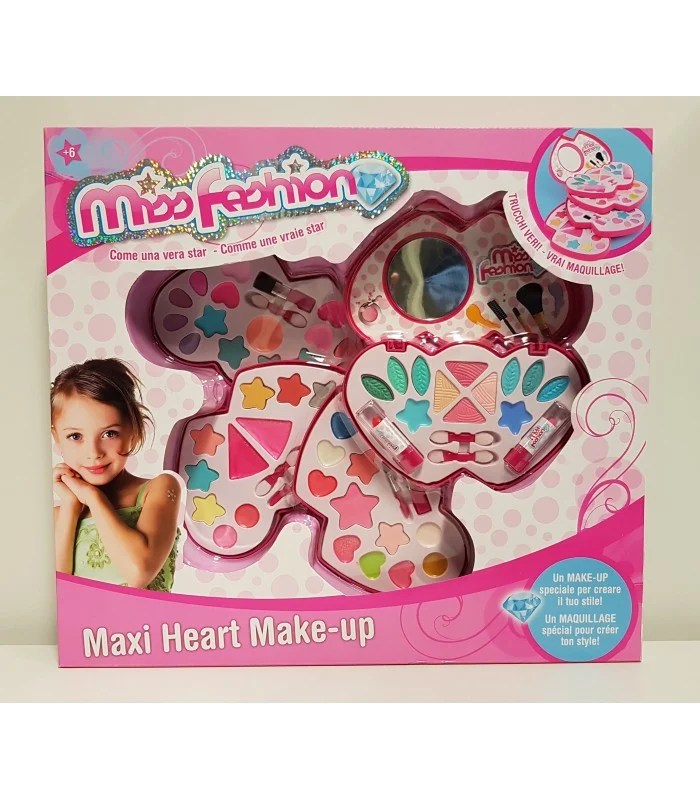 Trousse Cuore Make Up 4 Livelli