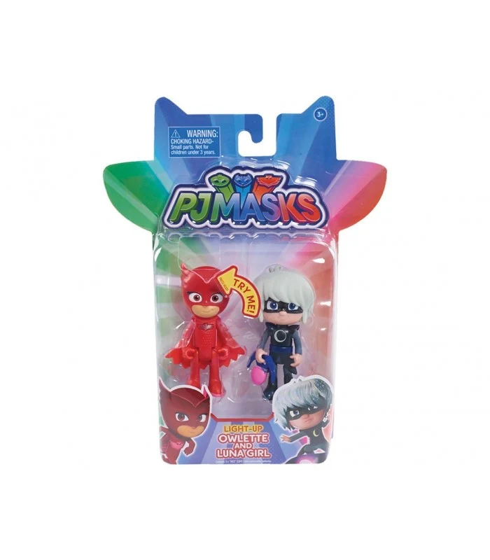 Pj Masks Coppia Personaggi Gufetta E Luna Girl