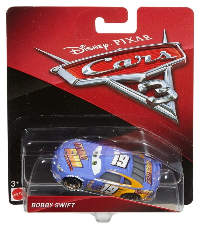 Veicolo Cars 3 Personaggio Bobby Swift