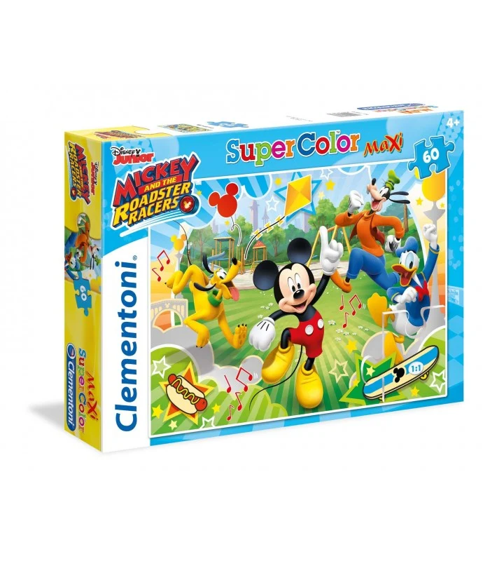 Puzzle Maxi Mickey And The Roadster Racers 60 Pezzi
