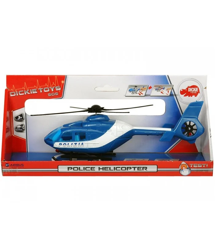 Dickie Elicottero Della Polizia 15 Centimetri