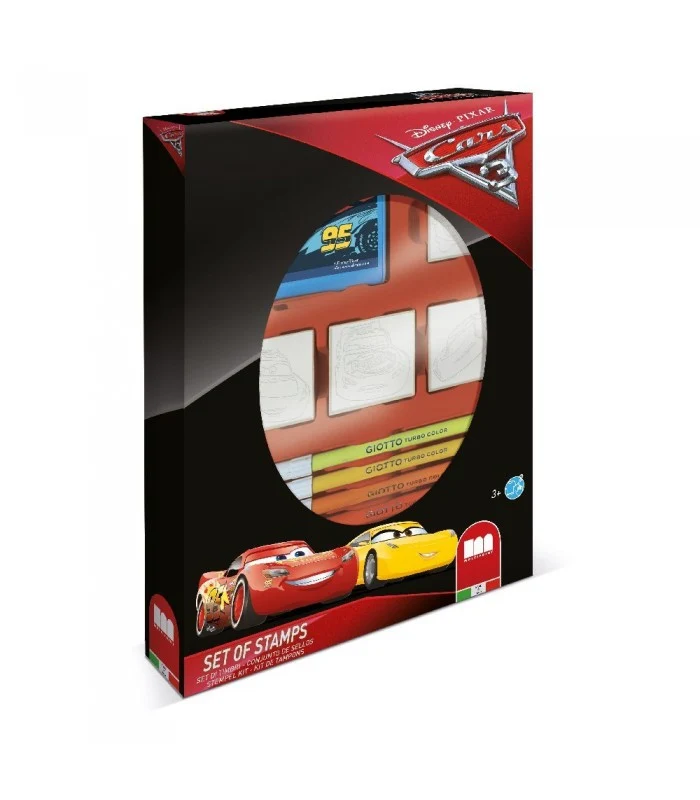 Confezione 4 Timbri Cars 3