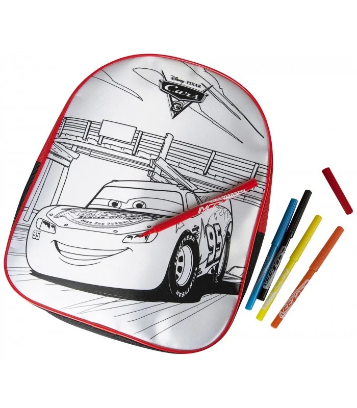 Cars 3 Colora Il Tuo Zainetto