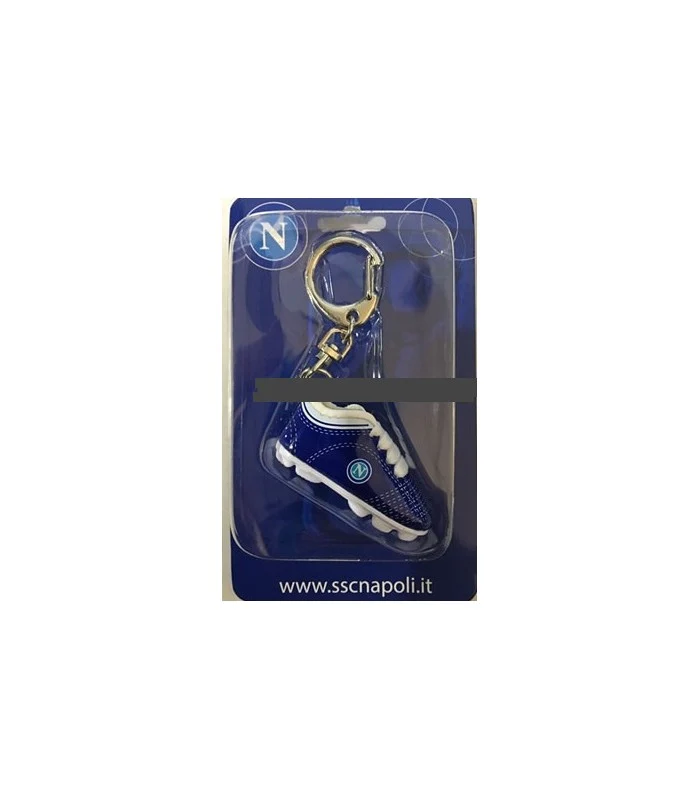 Ssc Napoli Portachiavi A Forma Di Scarpetta Blu