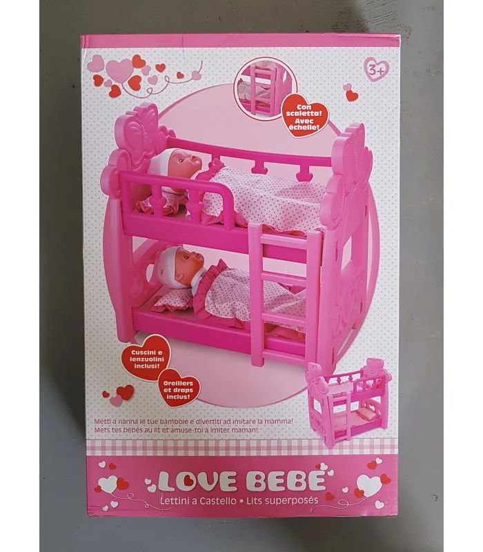 Love Bebe' Lettino A Castello