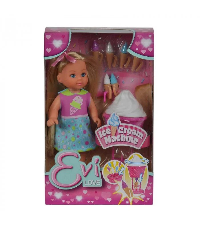 Bambola Evi Love Con Macchina Dei Gelati