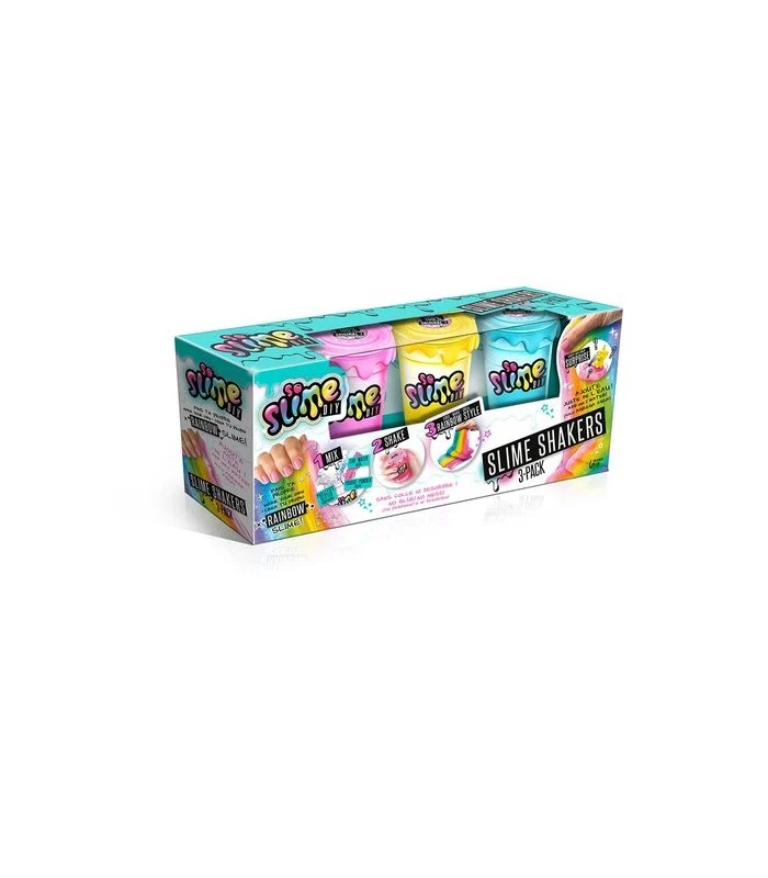 Confezione 3 Vasetti Slime