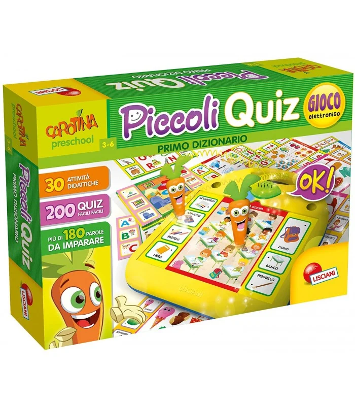 Carotina Piccoli Quiz Primo Dizionario