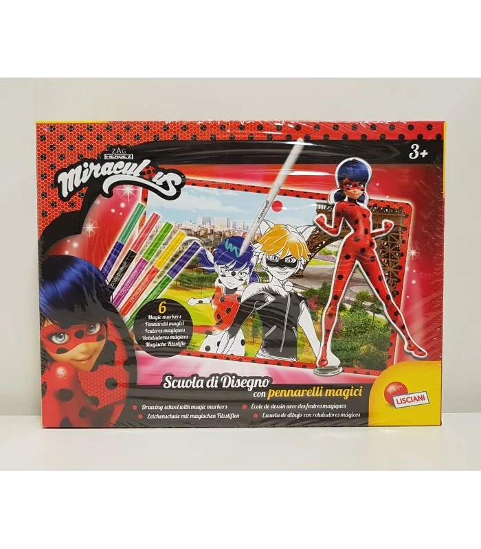 Ladybug Scuola Di Disegno Con Pennarelli Magici