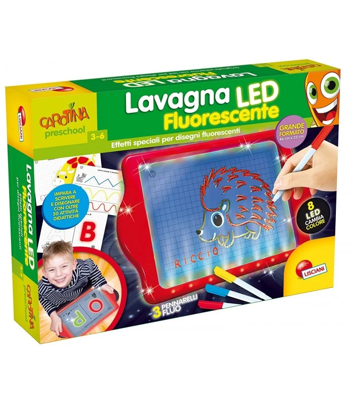 Carotina Lavagna Fluorescente Led