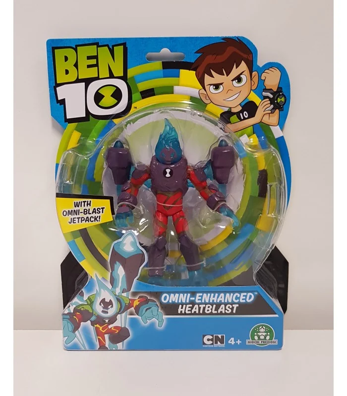 Ben 10 Personaggi Base Heatblast Omni-Potenziato