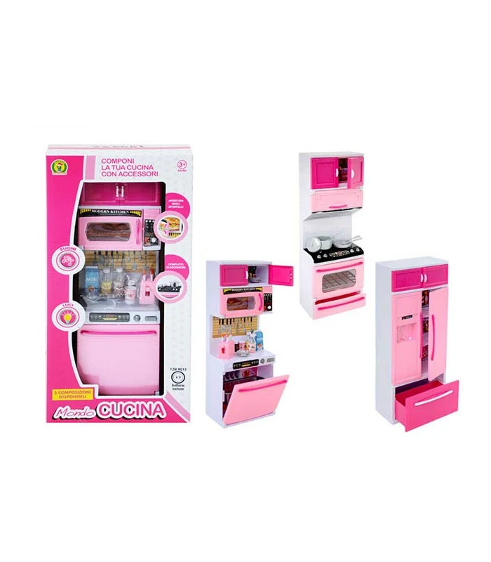 Set Mondo Cucina 3 Modelli Con Luci E Suoni