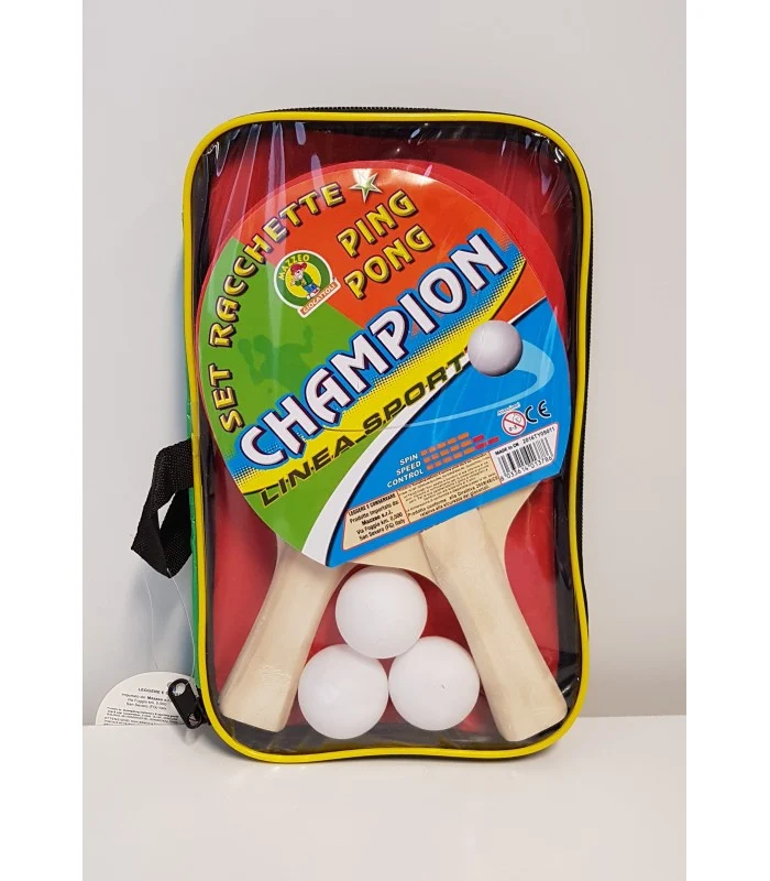 Set Racchette Ping Pong Champion
