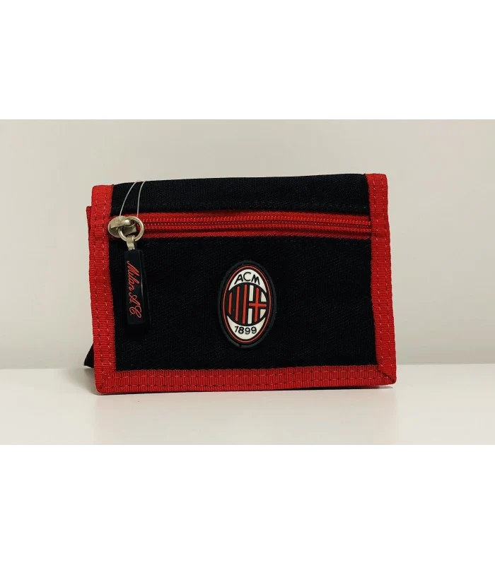 Portafoglio A.C Milan Con Gancio