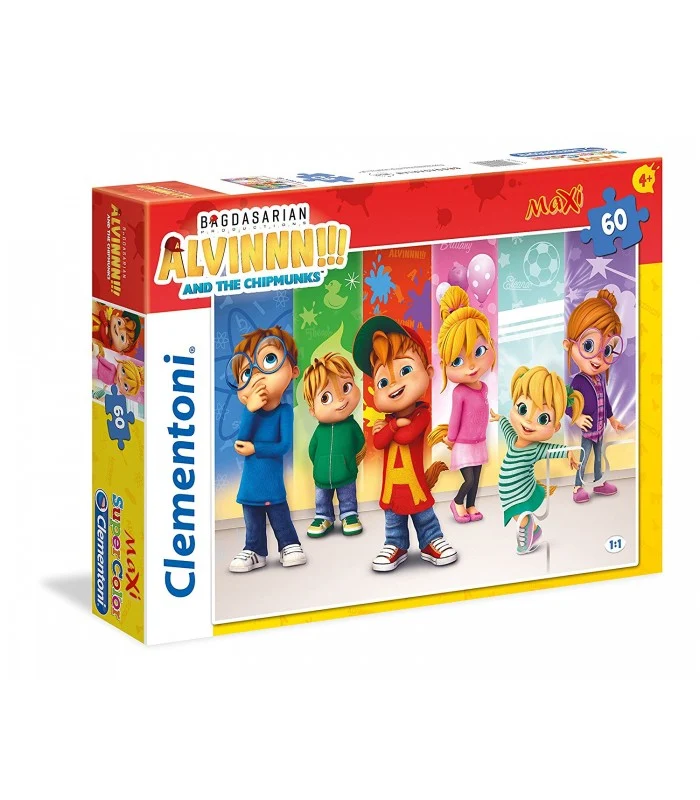 Puzzle Maxi Alvin 60 Pezzi