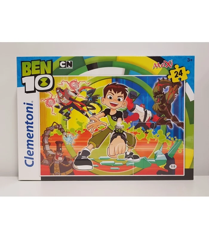 Puzzle Maxi Ben Ten 24 Pezzi