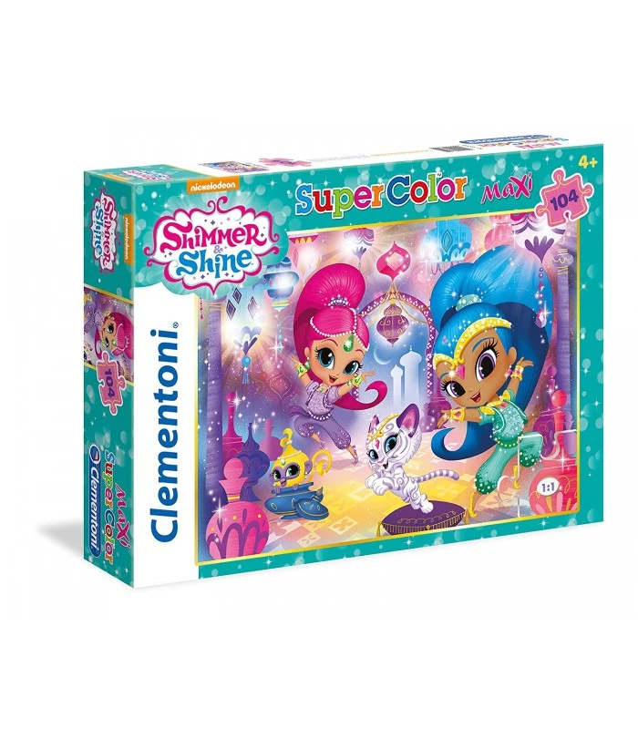 Puzzle Maxi Shimmer And Shine 104 Pezzi
