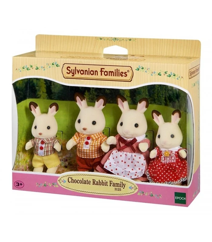 Sylvanian Families Famiglia Conigli Cioccolato