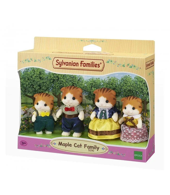 Sylvanian Families Famiglia Gatti Color Acero