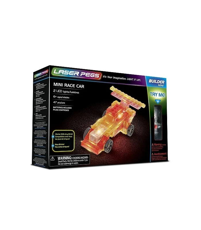 Laser Pegs Mini Race Car