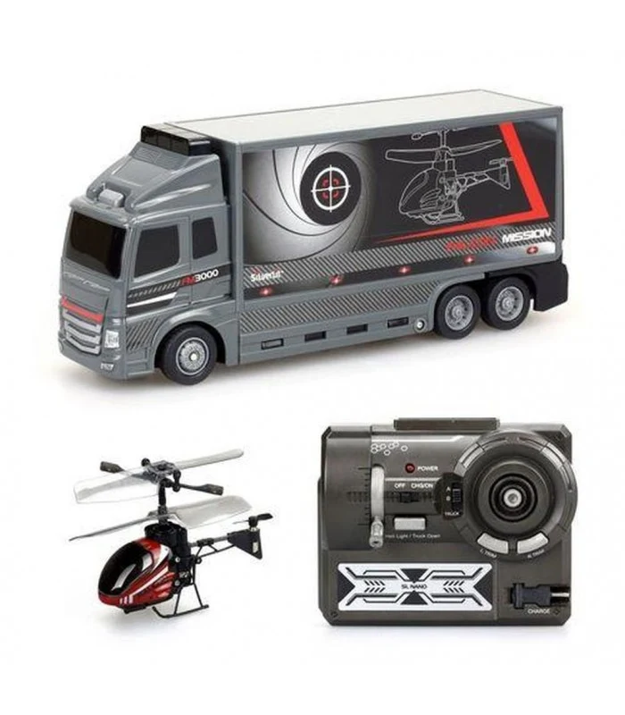 Camion Falcon Mission Con Elicottero